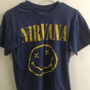 Nirvana Smiley Face Shirt